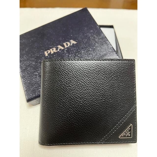 プラダ(PRADA)のPRADA プラダ 二つ折り財布 PORTAF ORIZZONTALE(折り財布)