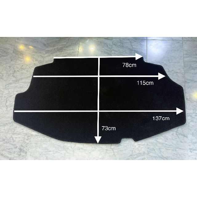 ホンダアコード トランクマット