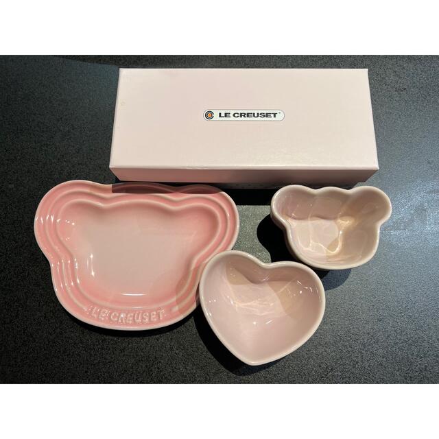 LE CREUSET(ルクルーゼ)のル・クルーゼ　離乳食　お皿セット キッズ/ベビー/マタニティの授乳/お食事用品(離乳食器セット)の商品写真