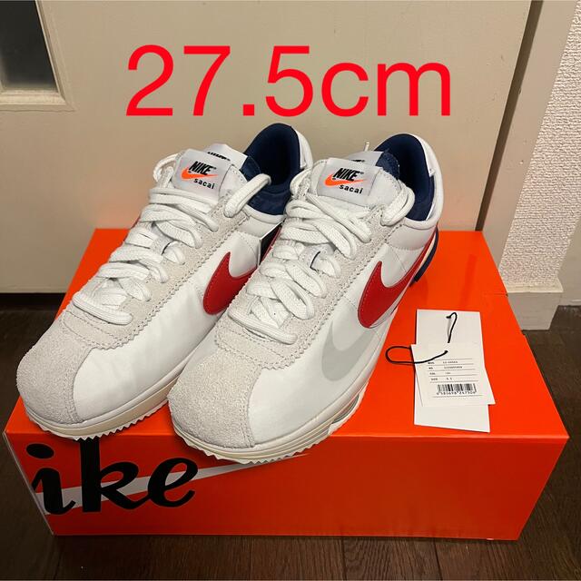 NIKE - 27.5cm nike × sacai zoom cortez sp コルテッツの通販 by