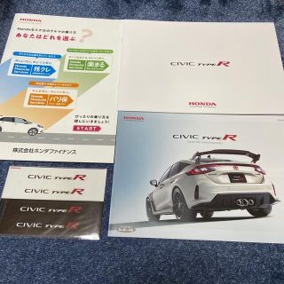 ホンダ(ホンダ)のCIVIC TYPE R カタログ　ステッカー(カタログ/マニュアル)