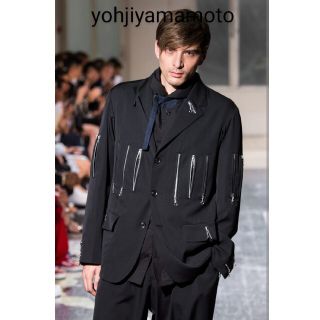 ヨウジヤマモト(Yohji Yamamoto)の★テンセル 18ss ベルト付きショールカラーシャツ yohjiyamamoto(シャツ)