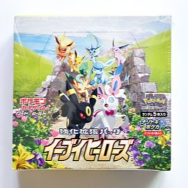 ポケモンカード イーブイヒーローズ 1box 30パック シュリンク付き ...