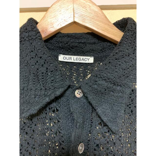 our legacy 21ss coco shirt クロシェシャツ 工場直送 クロシェシャツ shirt coco 21ss legacy Our シャツ