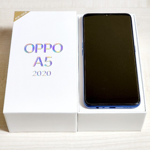 OPPO A5 2020 ブルー(SIMフリー) 2台セット