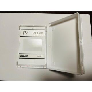 マクセル(maxell)の<新品> iVDRカセットハードディスク  500GB(その他)