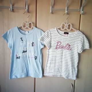 ポンポネット(pom ponette)のPom pontteTシャツ、BarbieのTシャツ(2枚セット)(Tシャツ/カットソー)