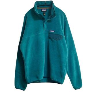 パタゴニア(patagonia)のパタゴニア　ライトウェイトシンチラスナップTプルオーバー【M】ボレアリスグリーン(その他)