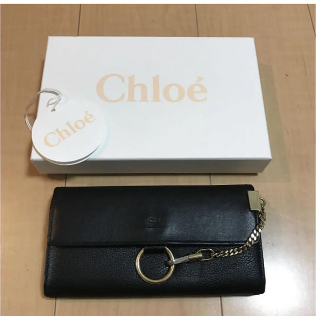 Chloe 長財布FAYE 【箱・保存袋・ギャランティーカード付き】