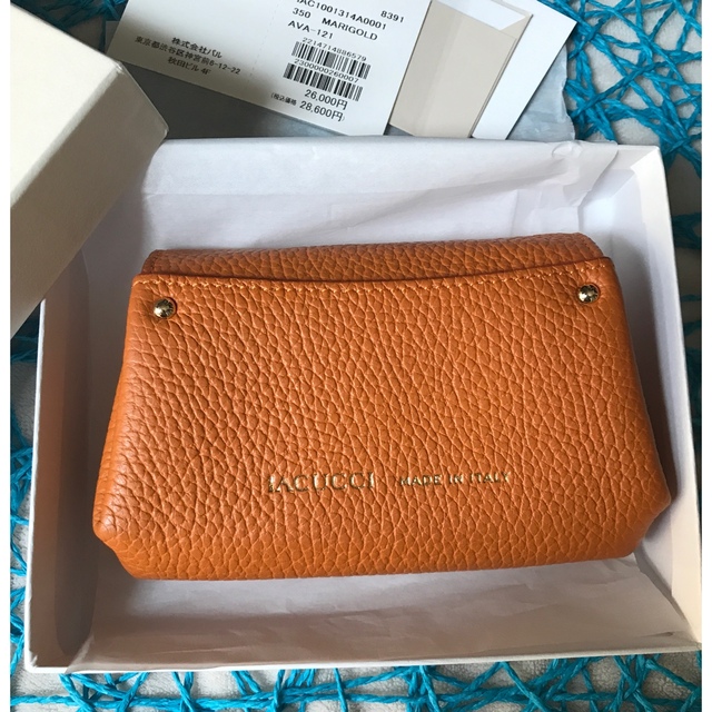極美品☘️イアクッチ☘️アバ ウォレット 本革 ミニ財布 ポーチ