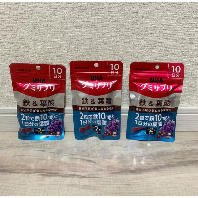 UHA味覚糖(ユーハミカクトウ)のUHA味覚糖  鉄･葉酸 グミサプリ 食品/飲料/酒の健康食品(ビタミン)の商品写真