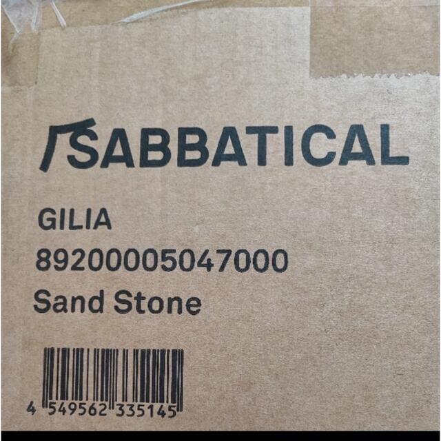 【新品未使用】SABBATICAL サバティカル ギリア サンドストーンの通販 by 湯｜ラクマ