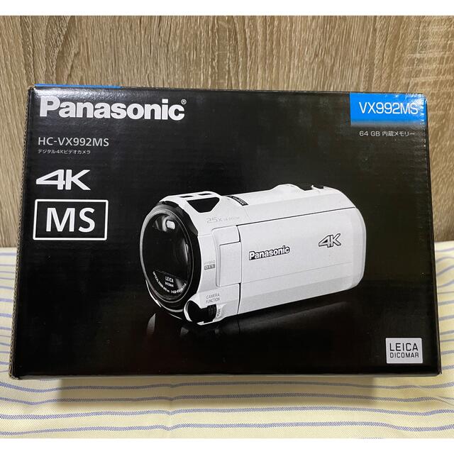 無料 Panasonic デジタルハイビジョンビデオカメラ ブラウン HC-W590MS-T