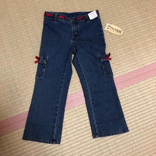 トミーヒルフィガー(TOMMY HILFIGER)のTOMMY HILFIGER ストレートデニムパンツ 4T 女の子(パンツ/スパッツ)