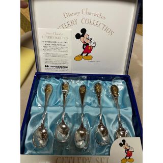 ディズニー(Disney)の大西賢製販　ディズニーカトラリー　スプーン5本セット(キャラクターグッズ)