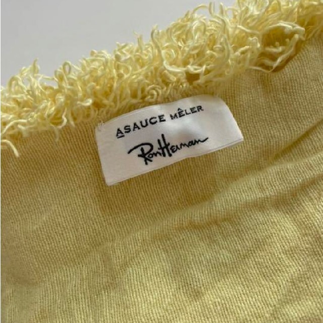 Ron Herman(ロンハーマン)のお値引き　アソースメレ　レモンイエロー レディースのファッション小物(ストール/パシュミナ)の商品写真