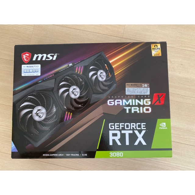 PCパーツ MSI GeForce RTX 3080 GAMING Z non LHR