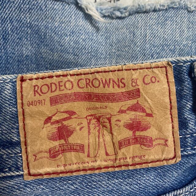 RODEO CROWNS(ロデオクラウンズ)のデニムショートパンツ レディースのパンツ(ショートパンツ)の商品写真