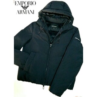 アルマーニ(Emporio Armani) ダウンジャケット(メンズ)（ブラック/黒色 