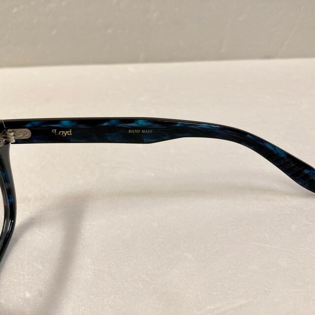 金子眼鏡　Loyd セルロイドネイビーボストン メンズのファッション小物(サングラス/メガネ)の商品写真