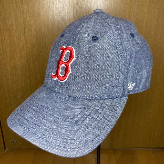 47 Brand(フォーティセブン)の美品 47 キャップ フォーティーセブン ボストンレッドソックス カーブキャップ メンズの帽子(キャップ)の商品写真