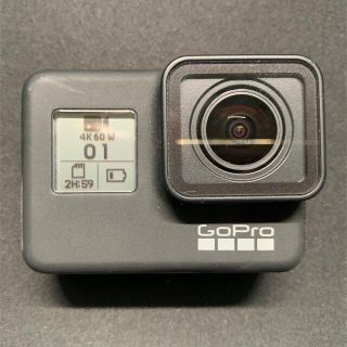 ゴープロ(GoPro)のGoPro 7 Black ケース、充電器付き(ビデオカメラ)