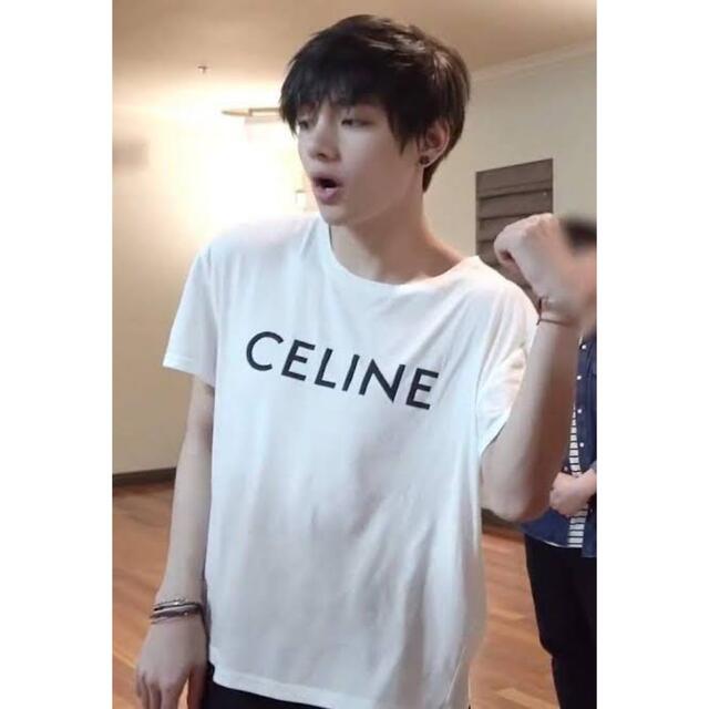 最終値下げ 正規品 CELINE ロゴTシャツ