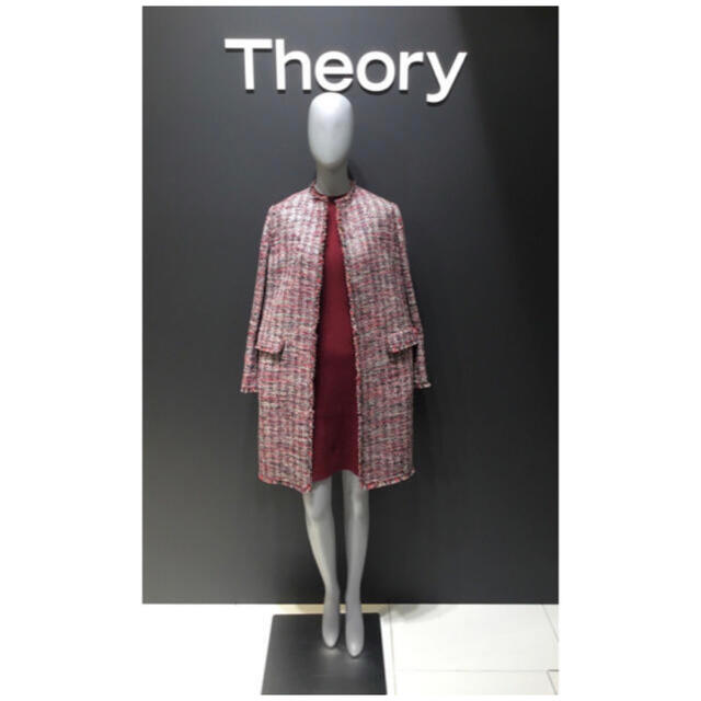 Theory 20ss ツイードコート&ツイードパンツ 定価11.5万円