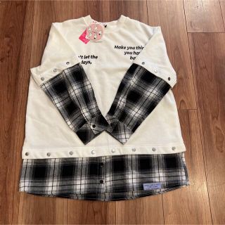 ピンクラテ(PINK-latte)のmimi様専用【新品未使用】ピンクラテ♡140cm(Tシャツ/カットソー)