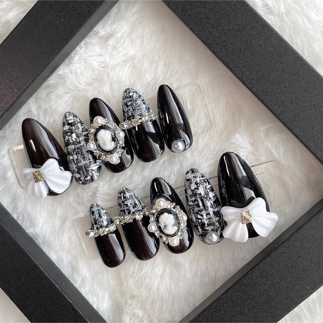 ネイルチップ #56 ガーリーネイル 量産型ネイルの通販 by _8nails*_