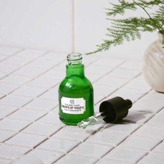 ザボディショップ(THE BODY SHOP)の【値下】ユースコンセントレート美容液DOY 植物幹細胞　30ml箱付き未開封(美容液)