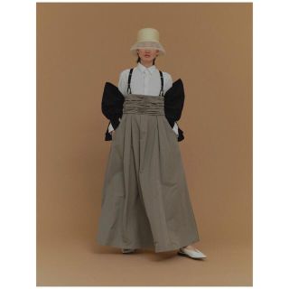 kishidamiki strap high waist skirt(ロングワンピース/マキシワンピース)