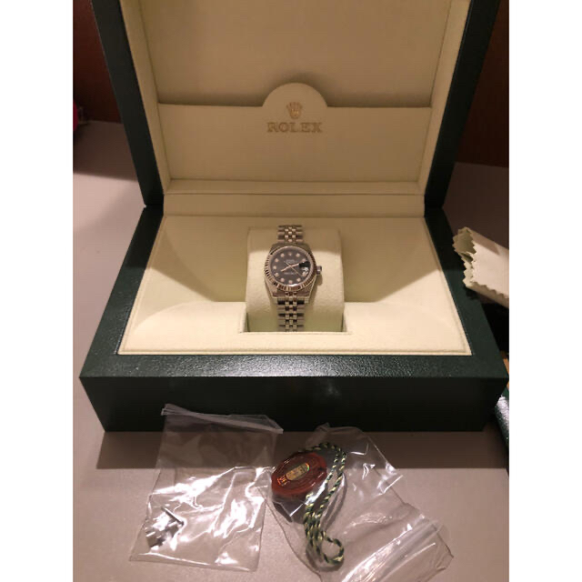 ROLEX(ロレックス)のロレックス　デイトジャスト　10pダイヤ レディースのファッション小物(腕時計)の商品写真