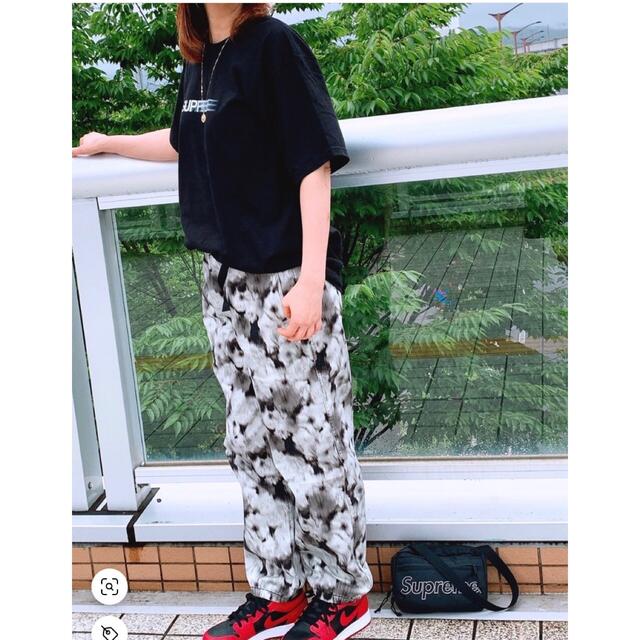 supreme Liberty Floral Belted Pant blackパンツ