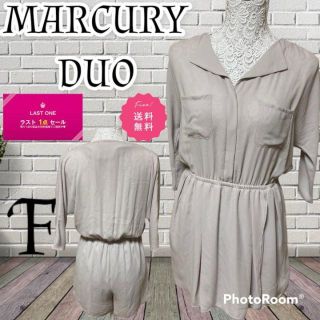 マーキュリーデュオ(MERCURYDUO)の❇️MERCURYDUO❇️❧ロンパース シャツワンピース☙⚜️F⚜️ (キュロット)