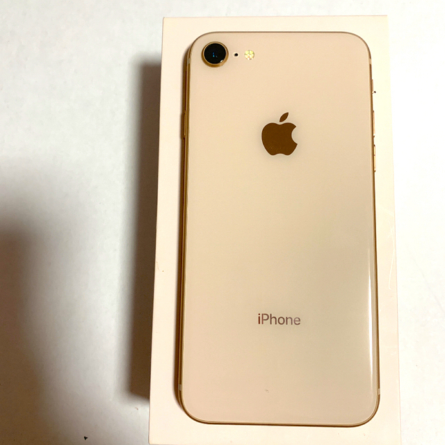 ★値下げ★iPhone8ゴールド64GB SIMフリー