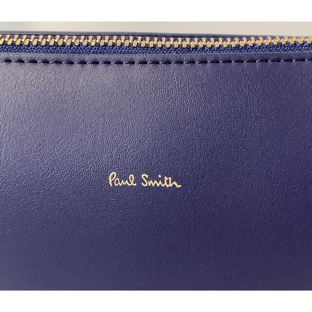 Paul Smith(ポールスミス)の新品★ポールスミス★クラシックレザークロスボディバッグ/ショルダーバッグ★ブルー レディースのバッグ(ショルダーバッグ)の商品写真