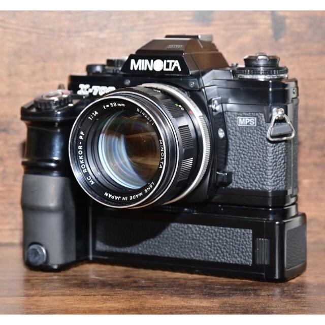 KONICA MINOLTA - フィルムカメラ MINOLTA X-700 後期型 実用動作品の+