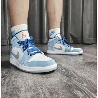 ナイキ(NIKE)の26.5cm Nike Air Jordan 1 Mid DN3706-401(スニーカー)