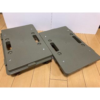 ヤマゼン(山善)の[山善] ミニ平台車 27.5×41cm【２個セット】YRM-N50(OD) (その他)