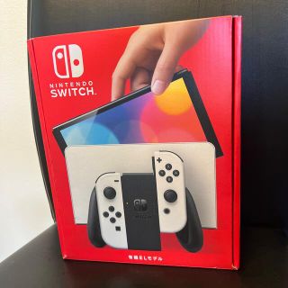 【新品、未開封】Nintendo Switch　本体　有機ELモデル　ホワイト(家庭用ゲーム機本体)