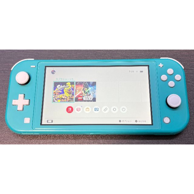 本体のみ (230) 動作確認済 Switch Lite ターコイズ