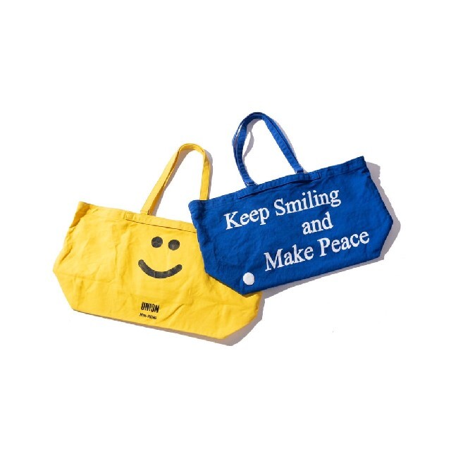 MNION × POTR SMILE BIG TOTE BAG MIN-NANO