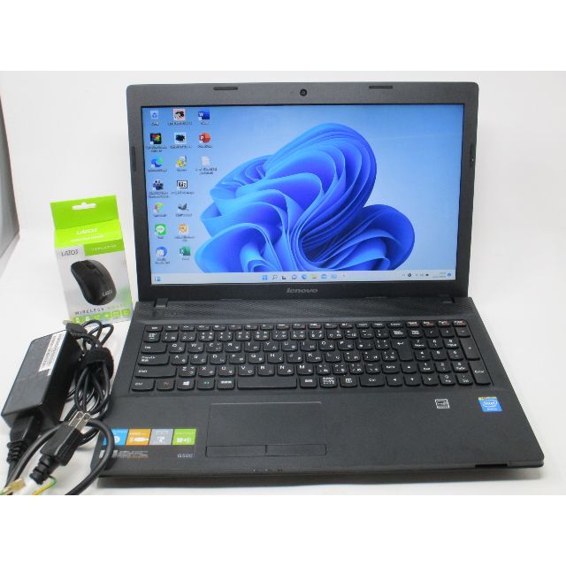 Lenovo - LenovoノートパソコンG500 Office Win11 SSD128GB!