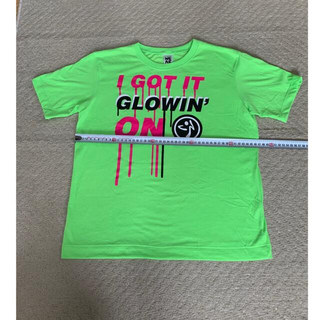 Zumba(ズンバ)のGot It Glowin On Tee スポーツ/アウトドアのトレーニング/エクササイズ(その他)の商品写真