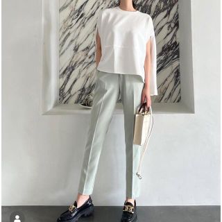 ビューティアンドユースユナイテッドアローズ(BEAUTY&YOUTH UNITED ARROWS)のURS クルーネックケーププルオーバーwhite(カットソー(長袖/七分))