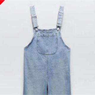 ザラ(ZARA)のZARA デニムサロペット(サロペット/オーバーオール)