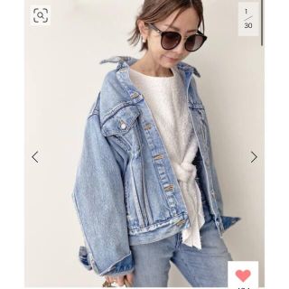 アパルトモンドゥーズィエムクラス(L'Appartement DEUXIEME CLASSE)の美品 L'Appartement Boys denim Jacket(Gジャン/デニムジャケット)