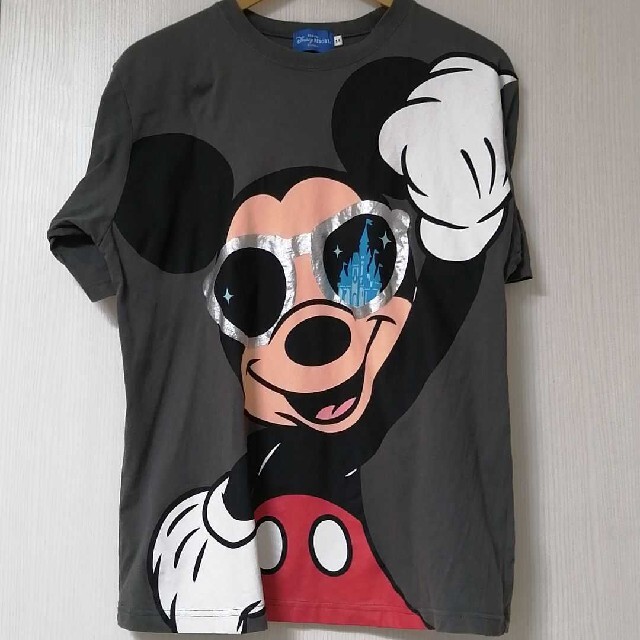 Disney ディズニー Tシャツ　ミッキー　シンデレラ城　LLサイズ メンズのトップス(Tシャツ/カットソー(半袖/袖なし))の商品写真