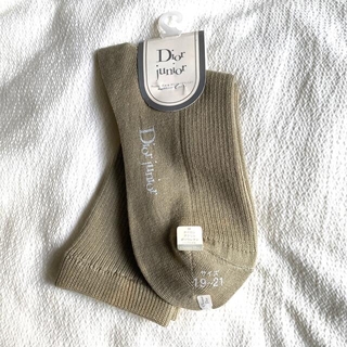 クリスチャンディオール(Christian Dior)の正規品　ディオール　ディオールジュニア　靴下　ソックス　ディオール刺繍！(靴下/タイツ)